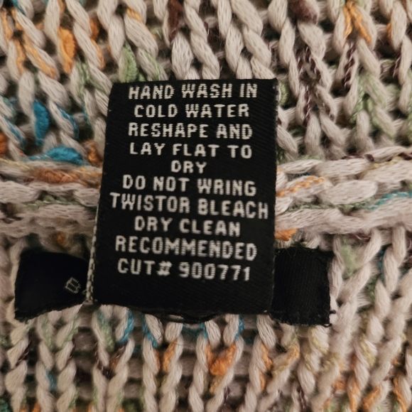 BCBGMaxAzria Sweater, Knit, Size L. Earth tones. - Picture 4 of 4
